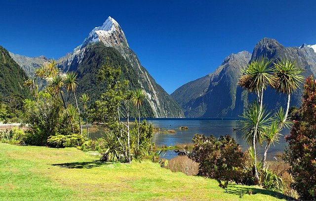 New Zealand island