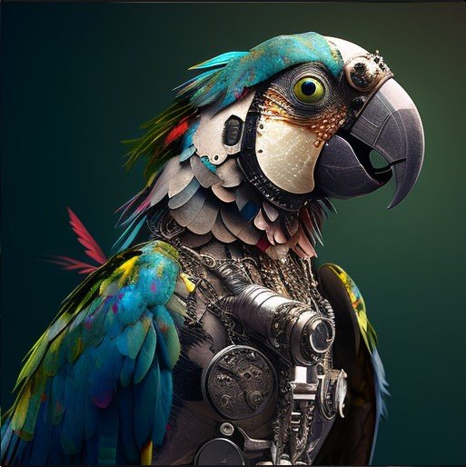 parrot cyborg